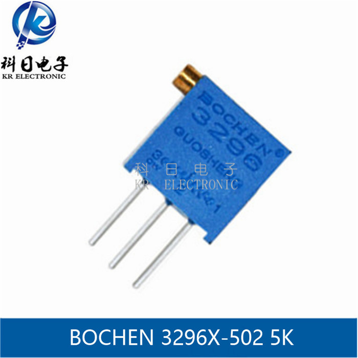 3296X-501 502 503 504 500R 50 Euro 5 50 500K Multi-turn glass glaze potentiometer