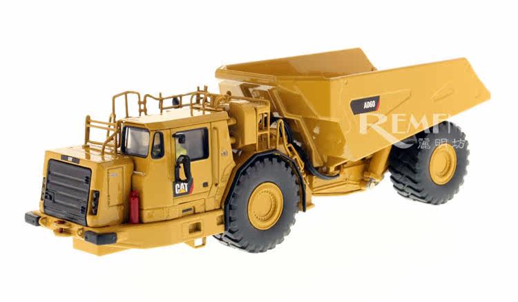 DM Caterpillar CAT AD60 articulated underground truck model with bright light function 1:50 85516