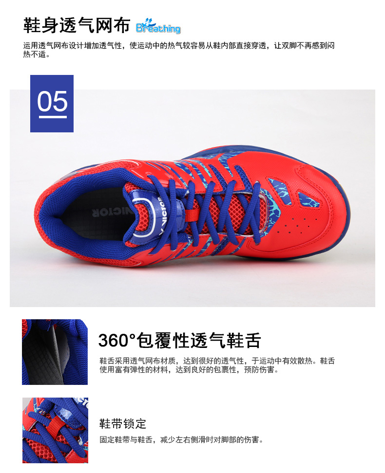 Giày thể thao mới chính hãng VICTOR chiến thắng A390DF Giày thể thao nam và nữ chống trượt giày sneaker nữ