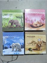 Album Album 4D large 6-inch 60 pieces can put 6-inch photos Large 6-inch plastic family childrens baby souvenir book