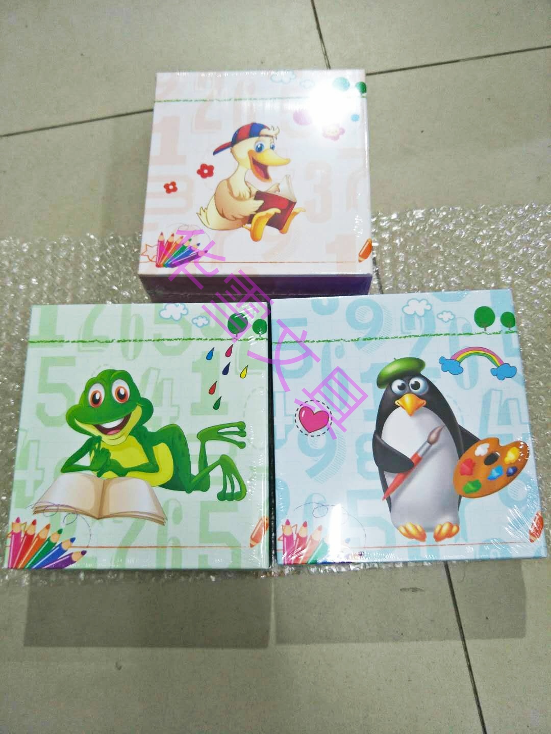 Cartoon Photo Album Baby Album Movie Set Can Fit 4R 6 Inch Over Glue Photo 4D Big 6 Inch Photos 40 Chang-Taobao