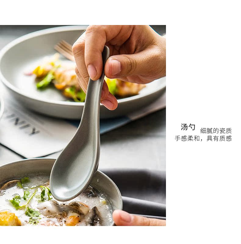 Porcelain soul northern American western food flat large plate of spaghetti shallow dish dumpling soup fruit dishes