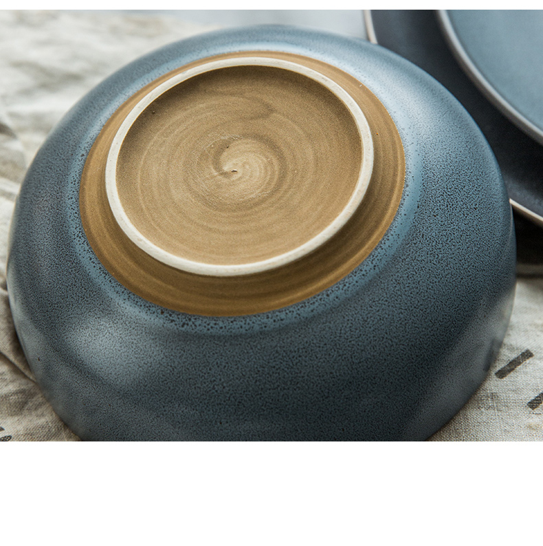 Porcelain soul steak steak dinner plate plate plate cordless Nordic individuality creative course dish dish dish dish