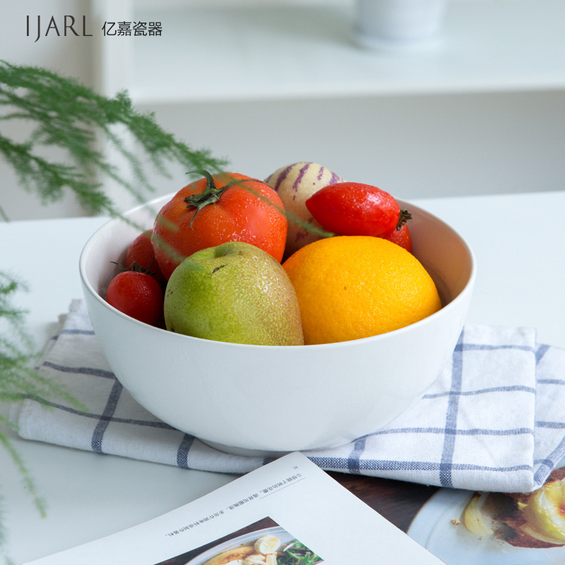 Ceramic tableware porcelain soul soup bowl big rainbow such as bowl bowl Nordic style single pack ice to crack glaze the food bowl