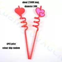 4 ветви/сумка мягкий и сердечный цвет, случайным образом выпущенный