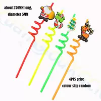 4 ветви/сумка мягкая труба Рождественский цвет случайное распределение