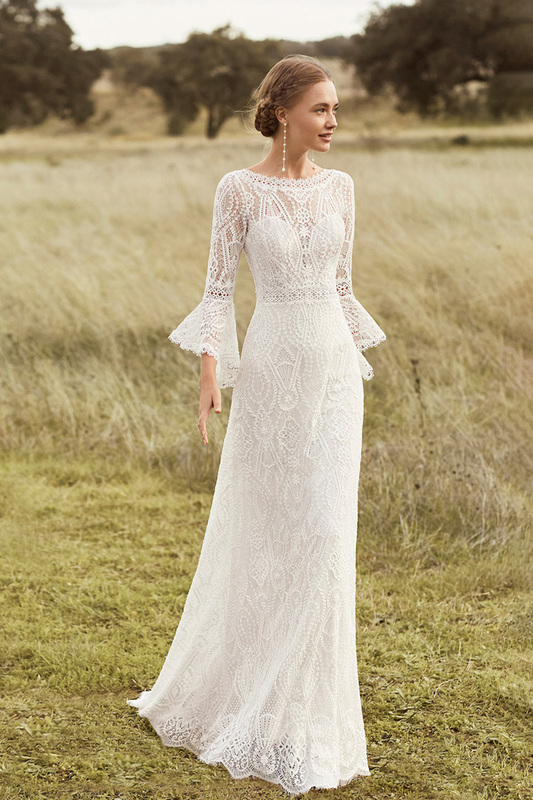 Vanna Fairy Dress Retro Bohemian Lace Light Wedding Dress Bride Outdoor Lawn Wedding Travel Photography Light Veil Going-Out Veil Vanna Fairy Dress Retro Bohemian Lace Light Wedding Dress Bride Outdoor Lawn Wedding Travel Photography Light Veil Going-Out Veil