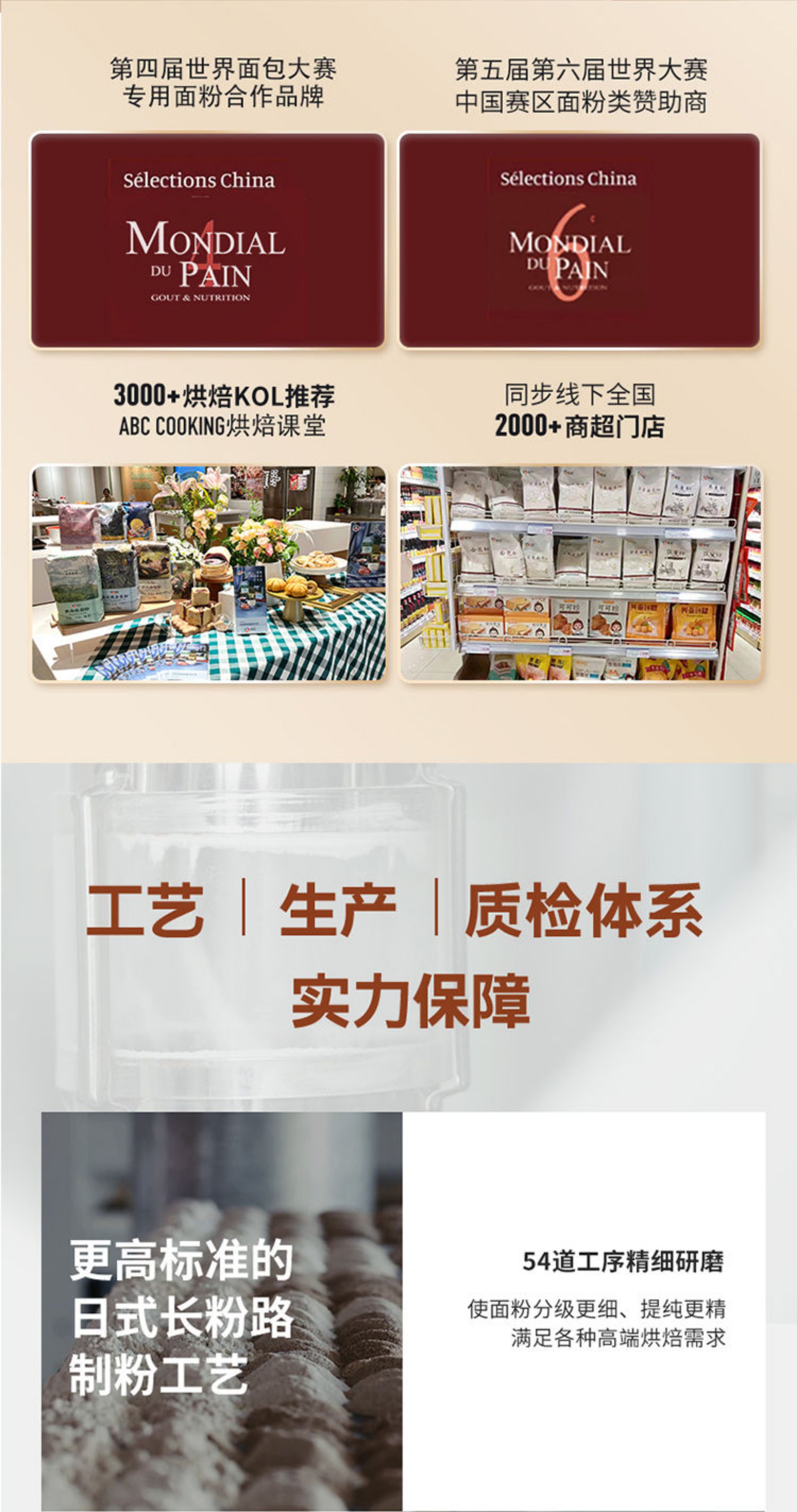 安享好物 安享C级小麦面粉-新良魔堡蛋糕粉 企标