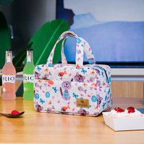 Foldable waterproof Oxford cloth heat preservation cold box bag Bento bag lunch bag travel bag boarding bag