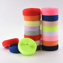 Blended Velcro Hook Tape Textile Accessories Black and White Color