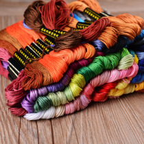 Simple Love 98 colors 100 pieces three-dimensional embroidery cross stitch thread Aoki Kazuko No. 25 polyester cotton embroidery thread wiring