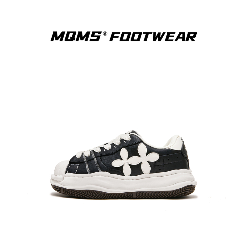 Mqms Lucky Clover Dissolving Shoe Series Irregular Black Shoes Youth Trend Low-Top Sneakers Unisex Trendy Shoes Mqms Lucky Clover Dissolving Shoe Series Irregular Black Shoes Youth Trend Low-Top Sneakers Unisex Trendy Shoes
