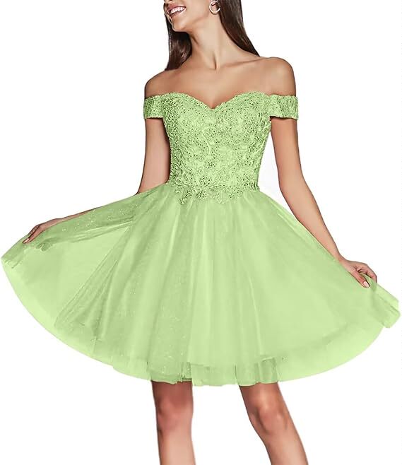 Strapless Sparkling Tulle Short Teenage Women's Sweetheart Lace Applique Cocktail Evening Dress Strapless Sparkling Tulle Short Teenage Women's Sweetheart Lace Applique Cocktail Evening Dress