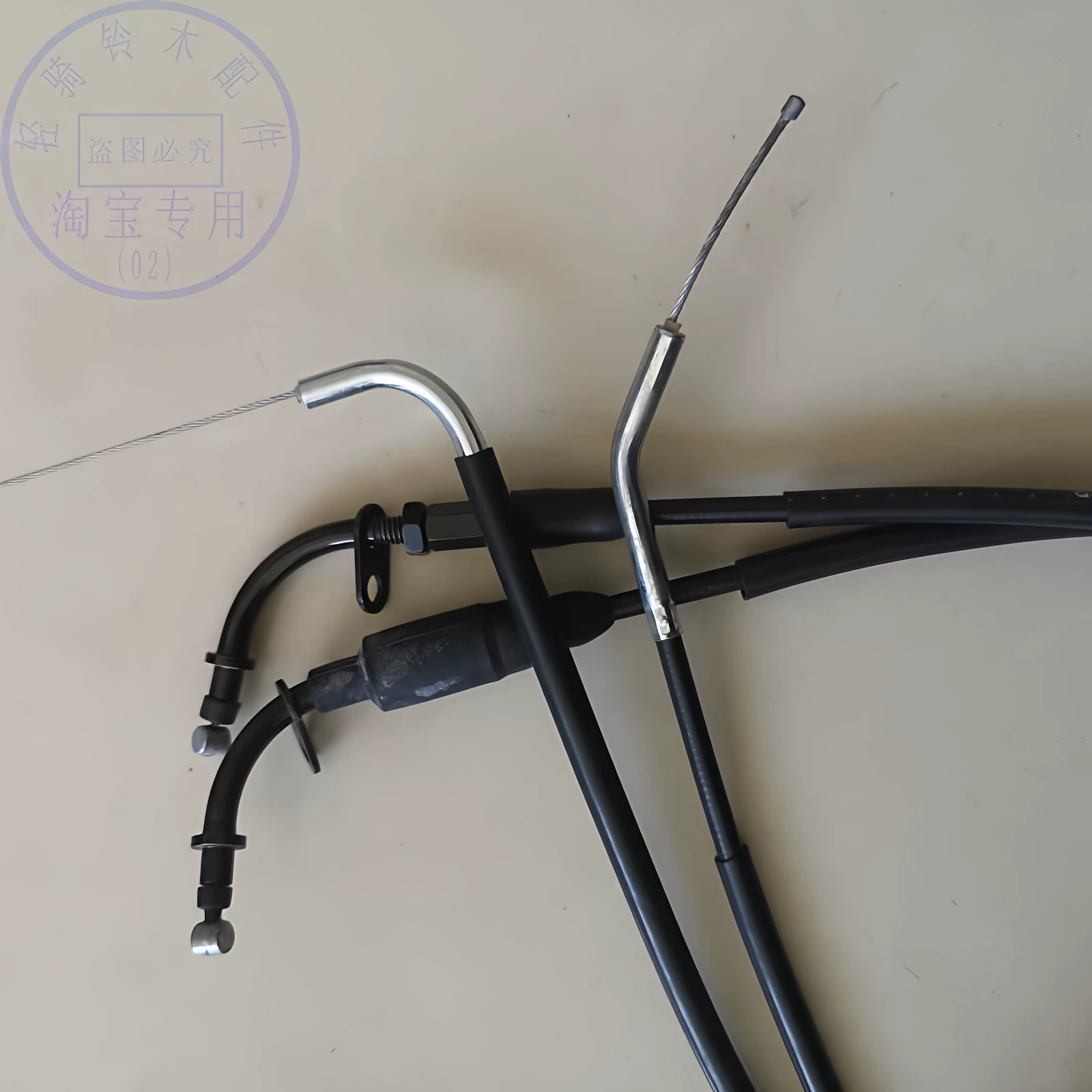 Подходит для Qingqi Suzuki King GS125 воздушной двери кабель 07 аксессуары QS125-6/B утолщённый стяжной шнур и провод ветра