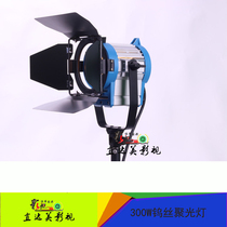 300 500W single-ended film and television tungsten spot light photography and video tungsten lamp head light multi-angle adjustment