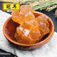 冠耳 Fujian Pure ручной работы Gutian Old Rock Sugar 400G Старый скальный сахар поликристаллический