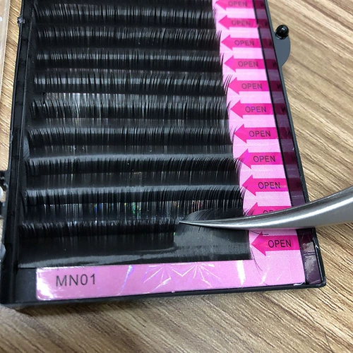 0,05C Extra Thin Lose Lawselashes Prabting Practing Practice волосы 10/11/12/13 мм.