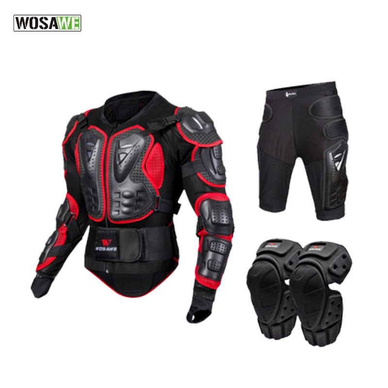 Wosavi Locomotive All Season Style Armor Suit Outdoor Off-road Race Car Service CS Field Hard Shell Sports Protective Gear