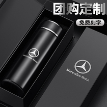 Smart thermos cup men and women portable high-grade creative stainless steel tea cup large capacity advertising custom logo