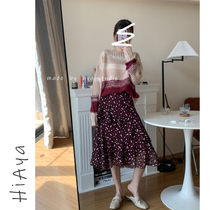 Hollow knit sweater women thin loose wear autumn clothes 2021 new pullover foreign style gentle style top