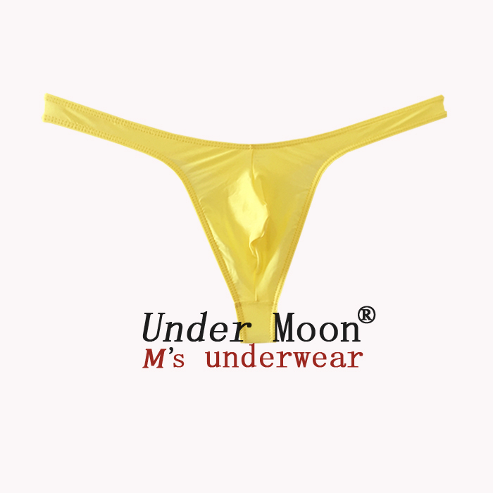 Quần đùi nam cực thấp Sexy Thong Quần nam T Quần thun Đàn ông Đồ lót nam Sexy Người độc thân quần lót nam thun lạnh
