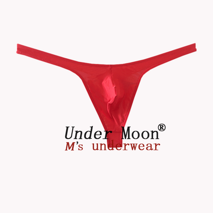 Quần đùi nam cực thấp Sexy Thong Quần nam T Quần thun Đàn ông Đồ lót nam Sexy Người độc thân quần lót nam thun lạnh