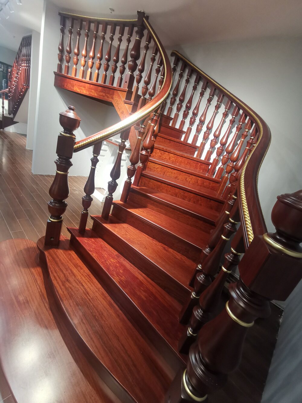 Лестница 世友 无锡上门安装楼梯扶手柱子楼梯实木含柱子扶手订金居然之家 Sunyard