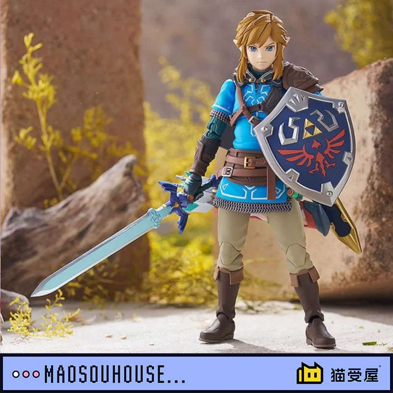 【Nekoshouya】Gsc the Legend of Zelda: Tears of the Kingdom Link Figma Movable Figure in Stock