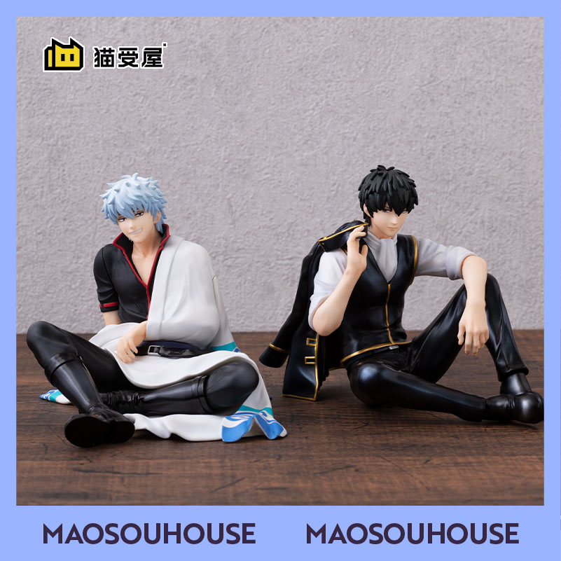 貓受屋】MegaHouse GEM 銀魂阪田銀時土方十四郎掌中模型現