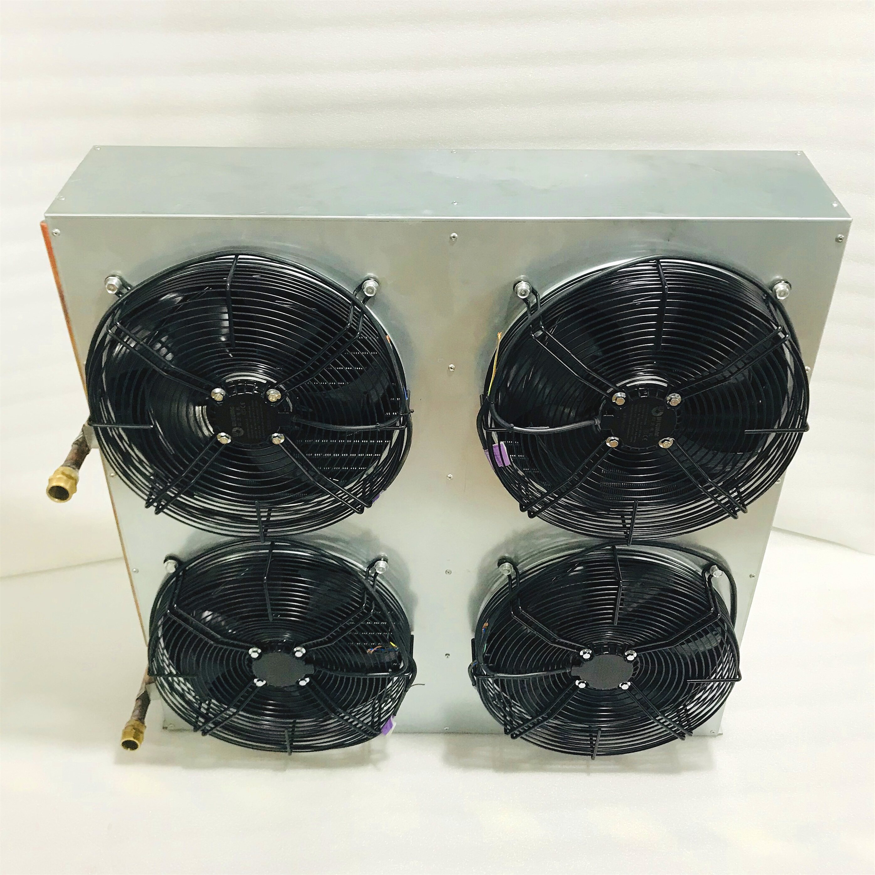 Large four - hole ventilator cooling water condenser 380V can customize the size circulating cooling device