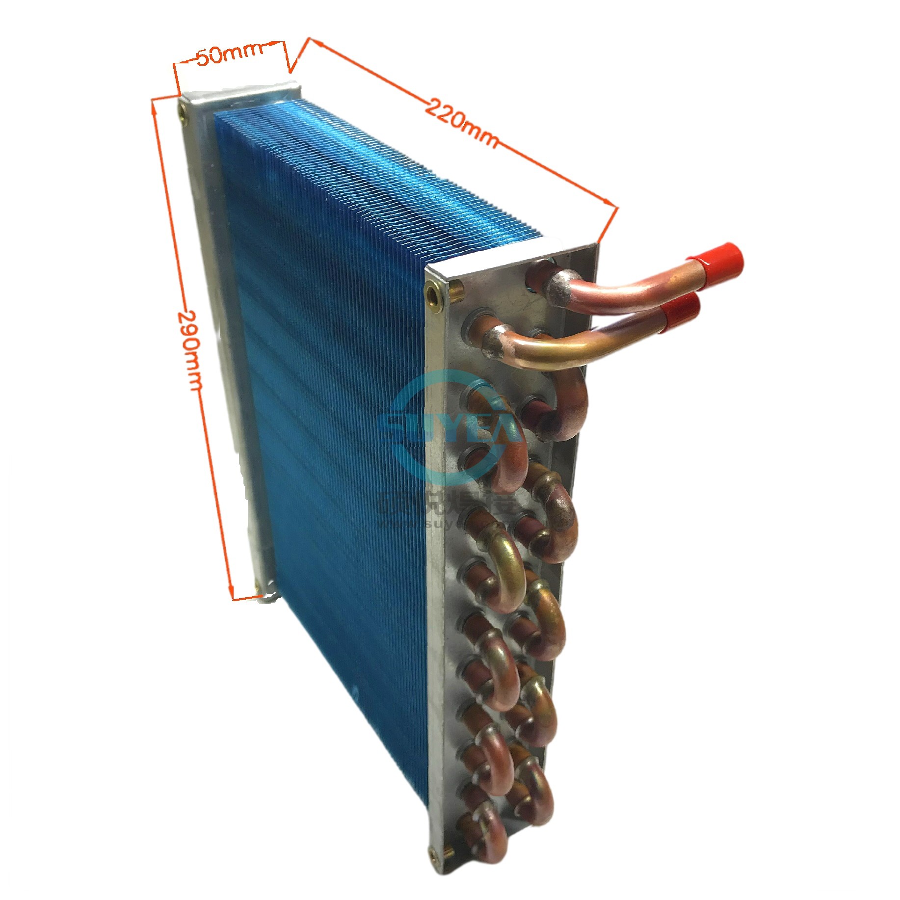 Welding machine cooling tank WRC-300A radiating sheet Shandong Otoo chiller water chiller condenser repair replacement full copper pipe