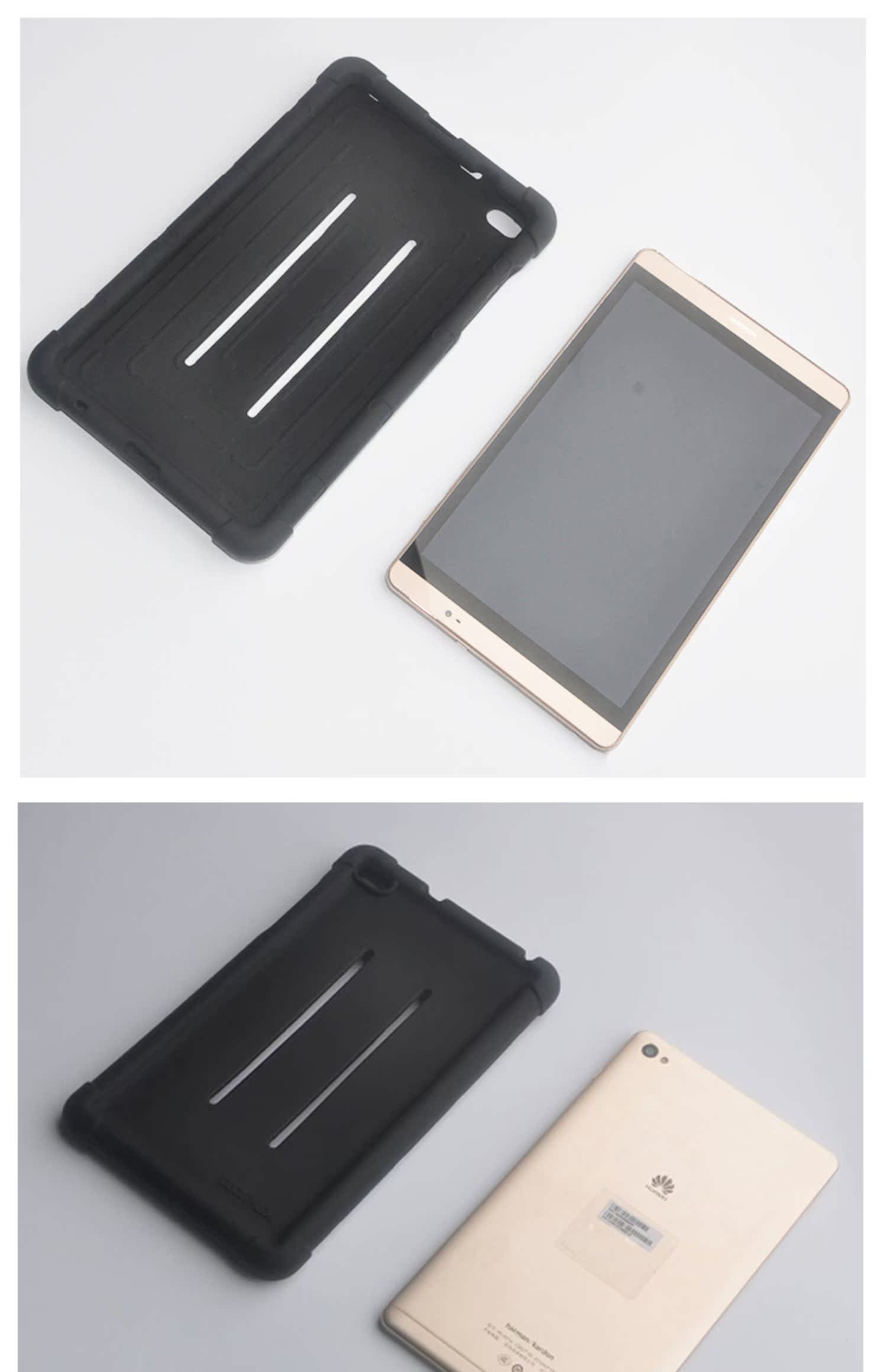 Huawei mang vỏ máy tính bảng M2 bảo vệ vỏ máy tính silicon 8 inch vỏ mềm chống rơi 801W / 803L bao da toàn diện - Phụ kiện máy tính bảng bàn phím ipad pro 9.7