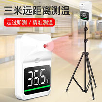 3 m Long distance infrared thermometers high-precision automatic electronic thermometer door detection upright all-in-one machine