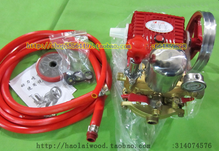 Hong Kong 3W-60 70 type triplex plunger pump agricultural sprayer high pressure physical sprayer car wash pumping water