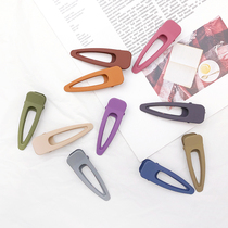 Mousse small d sweet girl duck Bang Bangs hairclip Korean version of ins Net red 2020 new edge clip clip headgear