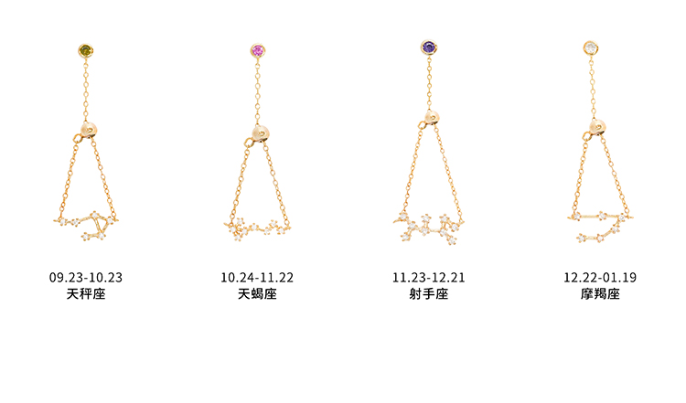 Mousse nhỏ d mười hai chòm nhẫn ngày Hàn Quốc net đỏ ins925 sterling bạc đuôi thủy triều bạn gái tặng quà nhan kim cuong