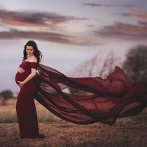 New product speed sale for pregnant women to take photos and write really even dress sexy cloak dresses with long skirts and pictures taken for costumes