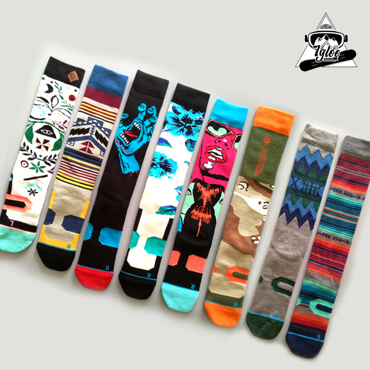 American Trendy Brand High-End Thickened Ski Socks, High Tube Socks, Wool Socks, Unisex Socks, Trendy Style, Second-Grade Clearance Sale Special Price