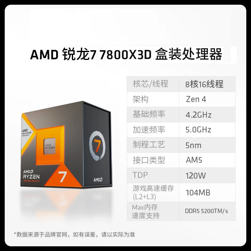 AMD [Ryzen 5 5600X шести ядер 7 нм CPU розничная версия Ryzen процессор для настольного компьютера на сокете AM4]