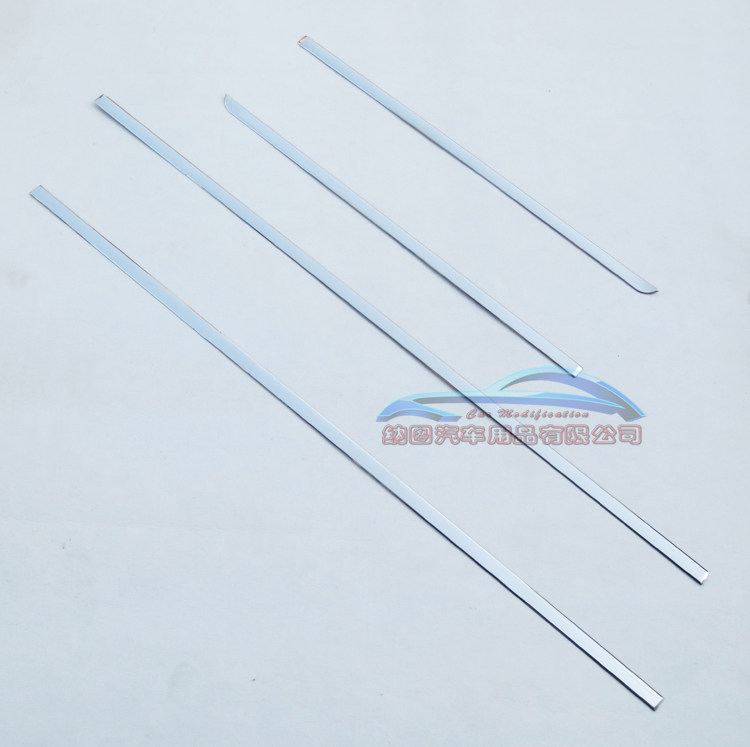 Ford Wing Fight Edge Strip Wing Boon Stainless Steel Body Trim car door panel anti-rub exterior decorated with decorative brightening strip