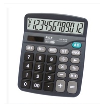 Quick Lingtong SJC-837B calculator Solar computer Desktop calculator 12 digits