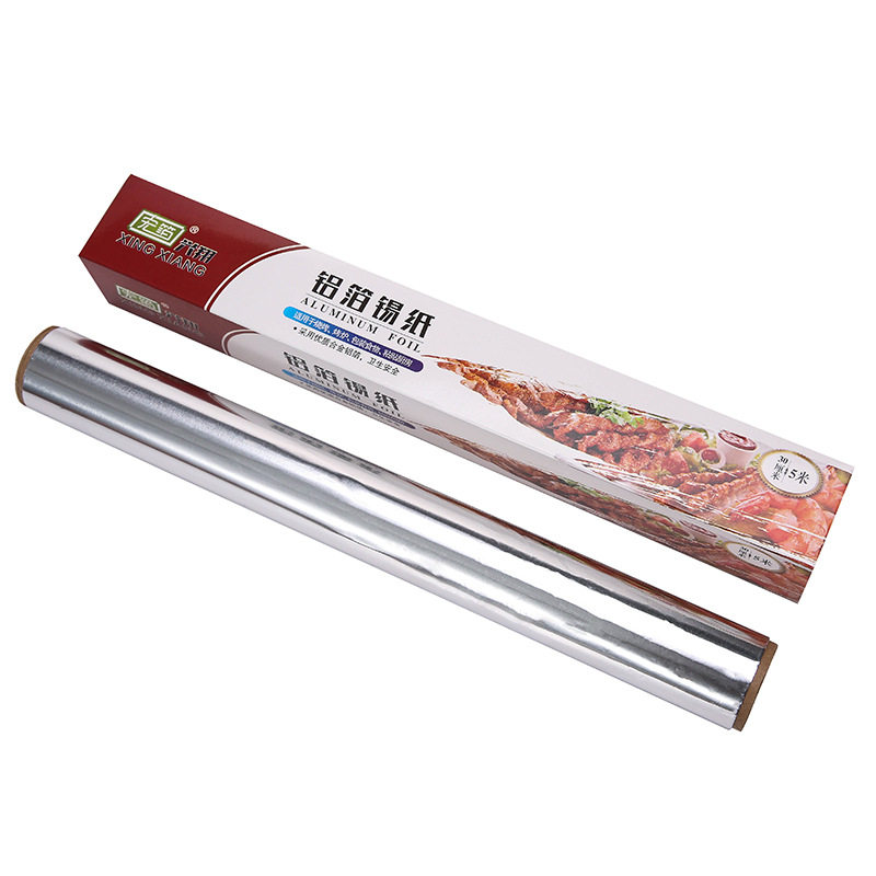 Smoke-free moxa moxibustion moxibustion smoke control 20m long thickened baking barbecue tin foil foil paper aluminum foil paper yin and yang vaporization moxibustion