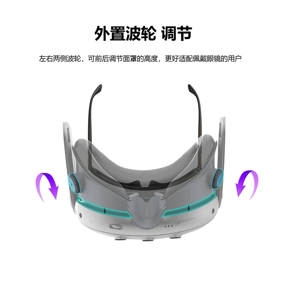 Suitable for Meta Quest 3 Circulating Cooling Replacement Face Shield, Quest 3 Anti-Fog Face Shield, Q3 Vr Headset Accessories