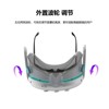 Suitable for Meta Quest 3 Circulating Cooling Replacement Face Shield, Quest 3 Anti-Fog Face Shield, Q3 Vr Headset Accessories