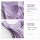 Modal with chest pad vest nightdress women's no steel ring bra cup one-piece thin inner pajamas home clothes summer