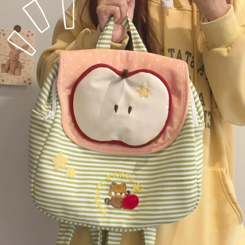 Плюшевая мятная сумка, кукла, школьный рюкзак, подарок на день рождения