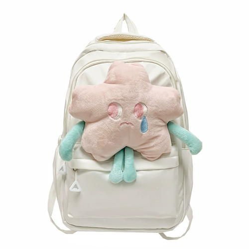 Милый японский универсальный вместительный и большой рюкзак, книга из ткани, ранец, сумка через плечо для школьников, подходит для подростков