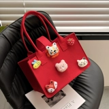 Мультяшная кукла, сумка для матери и ребенка, шоппер, новая коллекция