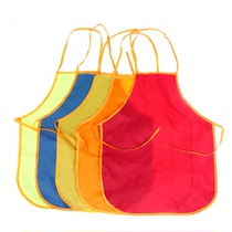 Childrens small apron childrens graffiti eat anti-dirty clothes childrens art training course creative protection apron overcoat