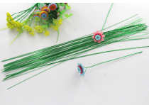 No 22 DIY commonly used iron wire 40 wire mesh floral materials Handmade beaded flower veins Button flower poles flower branches